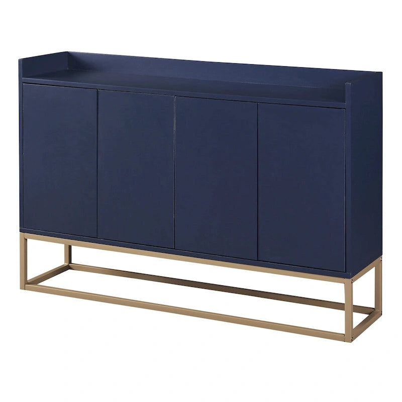 Credenza a Buffet con Ampio Spazio Contenitivo - 60L x 15.7W x 33.8H
