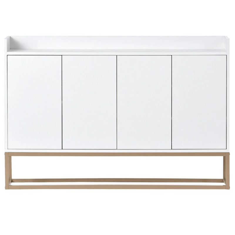 Credenza a Buffet con Ampio Spazio Contenitivo - 60L x 15.7W x 33.8H