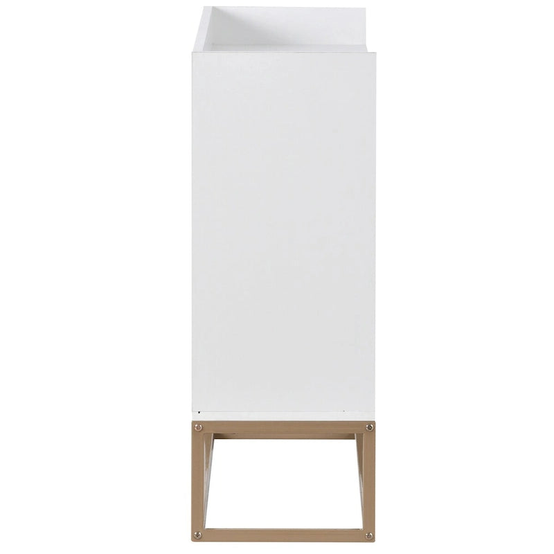 Credenza a Buffet con Ampio Spazio Contenitivo - 60L x 15.7W x 33.8H