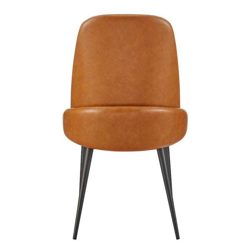 Elodie PU Dining Side Chair, (Set of 2)