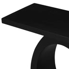 Christopher Knight Home Irma Modern Acacia Wood Egg-Shaped Base Console Table