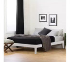 HomeStock Solid Wood Platform Bed