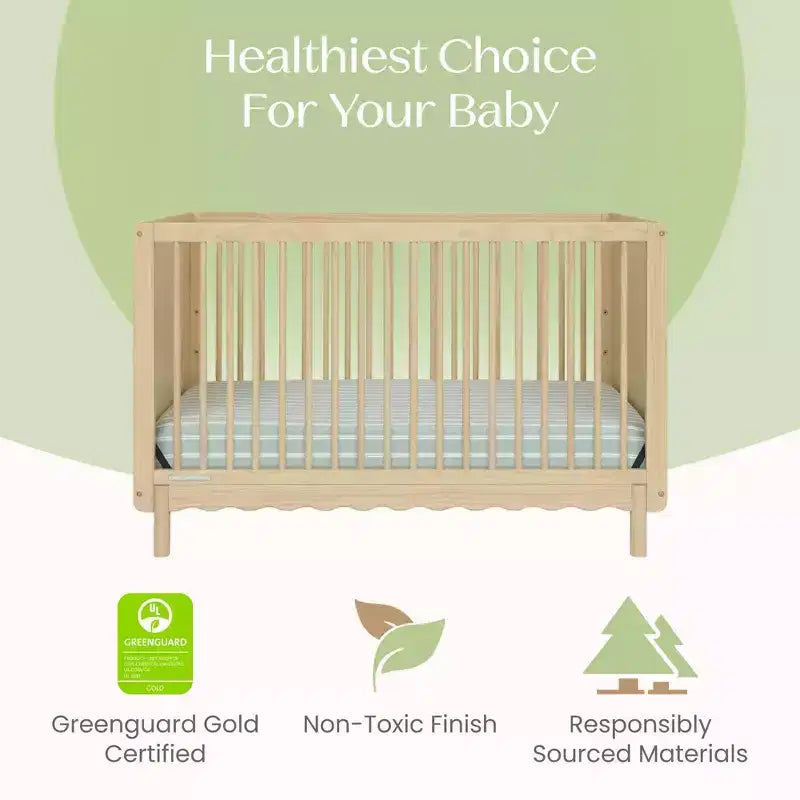 Delta Children William 4-in-1 Convertible Crib - Greenguard Gold Certified