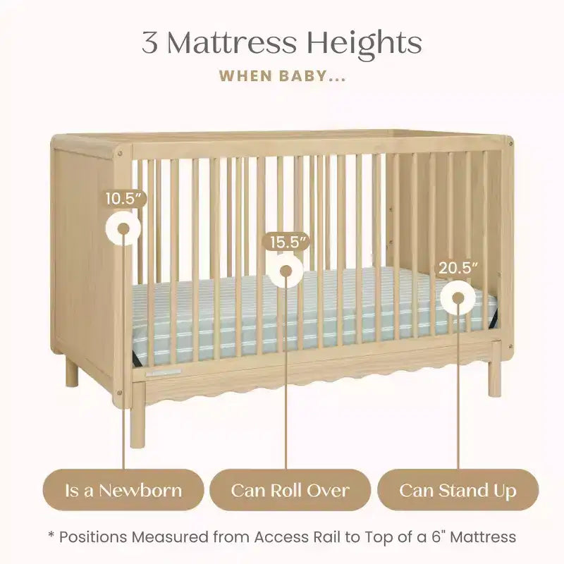 Delta Children William 4-in-1 Convertible Crib - Greenguard Gold Certified