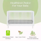 Delta Children William 4-in-1 Convertible Crib - Greenguard Gold Certified