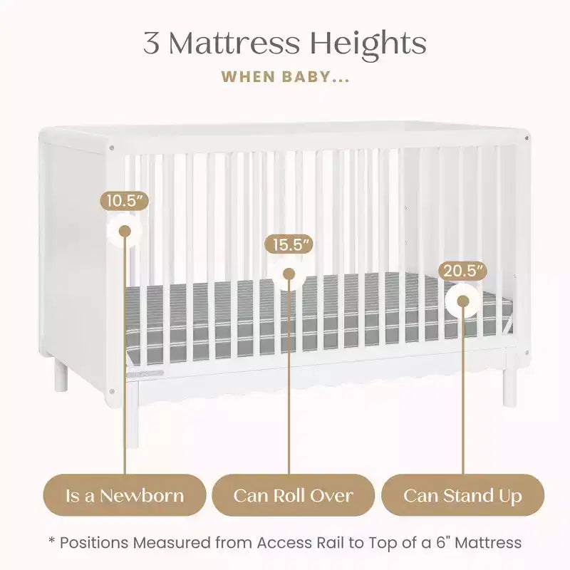 Delta Children William 4-in-1 Convertible Crib - Greenguard Gold Certified