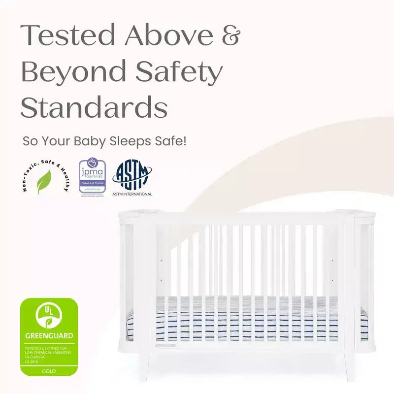 Delta Children Noah 4-In-1 Convertible Crib Greenguard Gold Certified