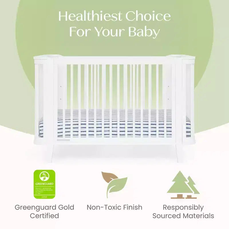 Delta Children Noah 4-In-1 Convertible Crib Greenguard Gold Certified