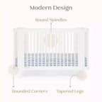 Delta Children Noah 4-In-1 Convertible Crib Greenguard Gold Certified