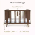 Delta Children Noah 4-In-1 Convertible Crib Greenguard Gold Certified