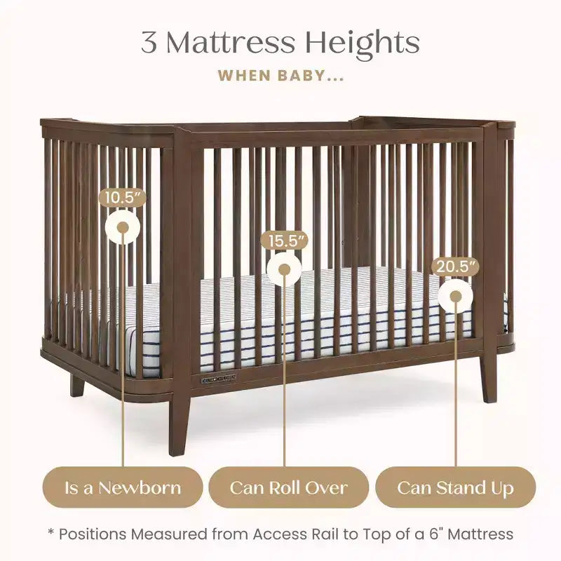 Delta Children Noah 4-In-1 Convertible Crib Greenguard Gold Certified