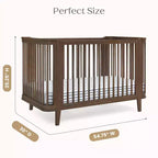 Delta Children Noah 4-In-1 Convertible Crib Greenguard Gold Certified
