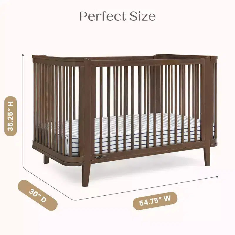 Delta Children Noah 4-In-1 Convertible Crib Greenguard Gold Certified