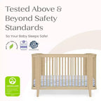 Delta Children Noah 4-In-1 Convertible Crib Greenguard Gold Certified