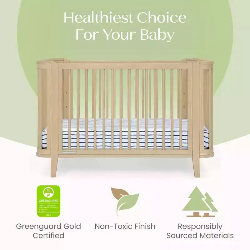 Delta Children Noah 4-In-1 Convertible Crib Greenguard Gold Certified