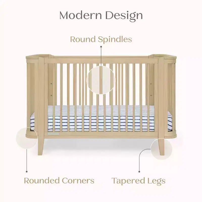 Delta Children Noah 4-In-1 Convertible Crib Greenguard Gold Certified