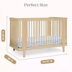 Delta Children Noah 4-In-1 Convertible Crib Greenguard Gold Certified