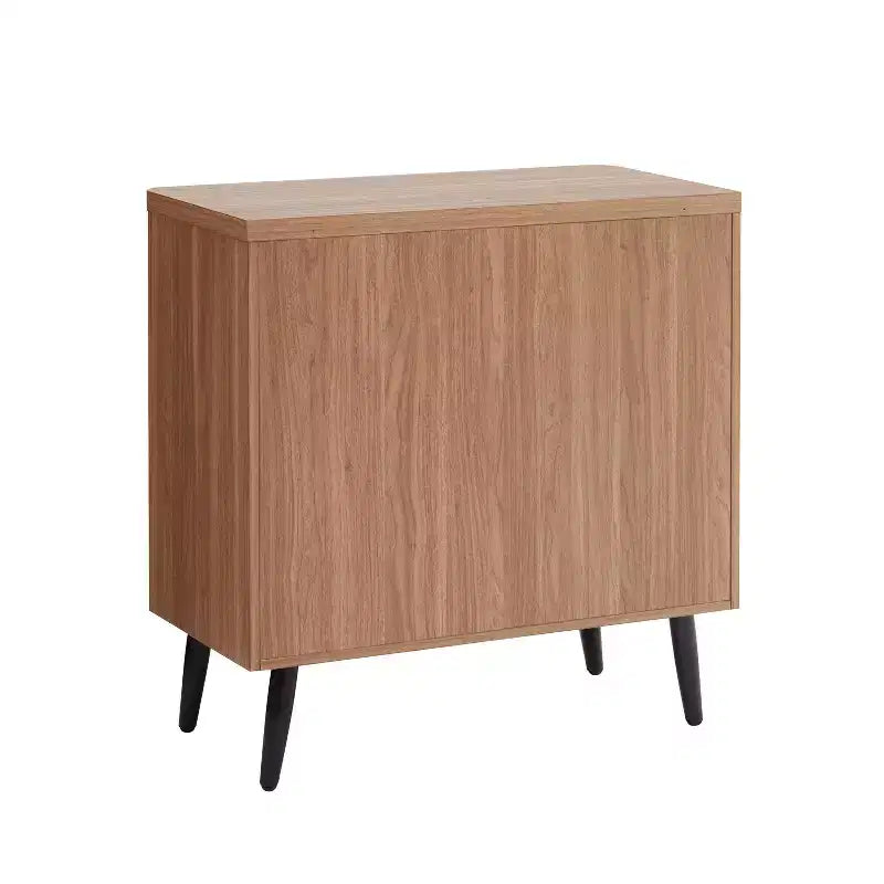Manhattan Comfort Jodie Mid-Century Modern Accent Cabinet with 2 Shelves