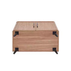 Manhattan Comfort Jodie Mid-Century Modern Accent Cabinet with 2 Shelves