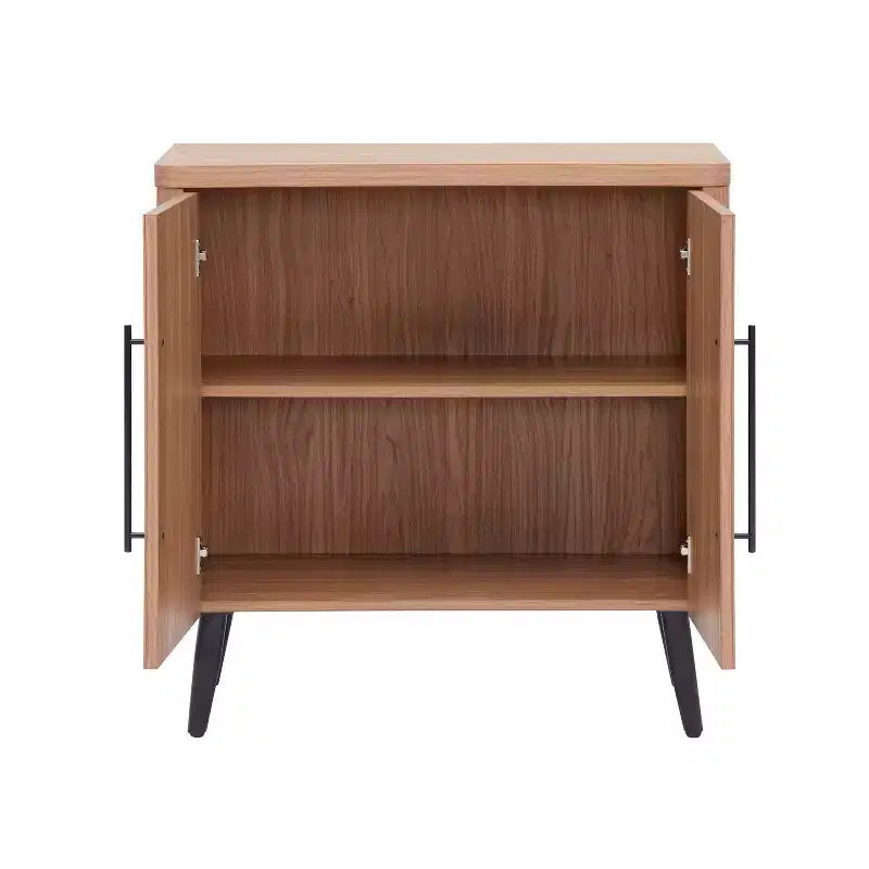 Manhattan Comfort Jodie Mid-Century Modern Accent Cabinet with 2 Shelves