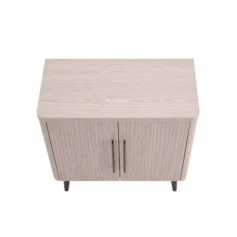Manhattan Comfort Jodie Mid-Century Modern Accent Cabinet with 2 Shelves
