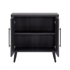Manhattan Comfort Jodie Mid-Century Modern Accent Cabinet with 2 Shelves
