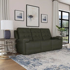 Iris Top Grain Leather Power Reclining Sofa with Power Headrests by Flexsteel
