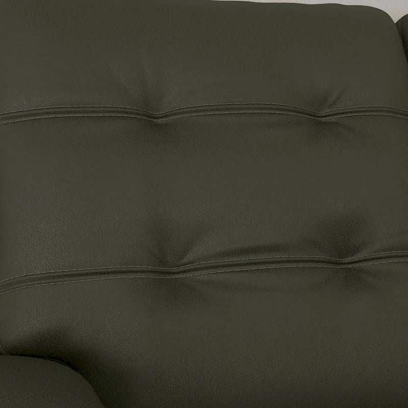 Iris Top Grain Leather Power Reclining Sofa with Power Headrests by Flexsteel