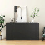 Sideboard Cabinet with Storage,Kitchen Buffet Storage Cabinet with Drawer and Doors, Large Coffee Bar with Adjustable Shelves