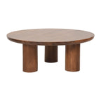 Sagebrook Home Elegante coppia di tavolini da caffè Boho in legno di mango per case moderne