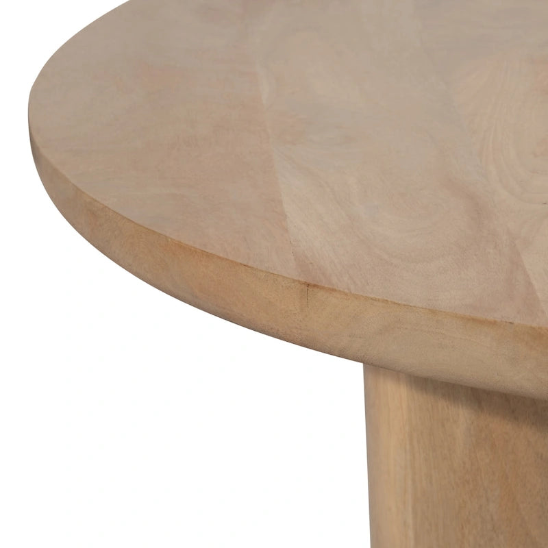 Sagebrook Home Elegante coppia di tavolini da caffè Boho in legno di mango per case moderne