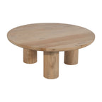 Sagebrook Home Elegante coppia di tavolini da caffè Boho in legno di mango per case moderne