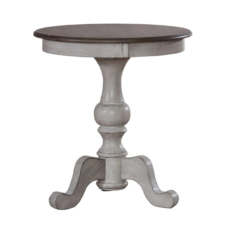 Set Tavolino da Salotto Ocean Isle Antico Bianco Opzionale 3 Pezzi