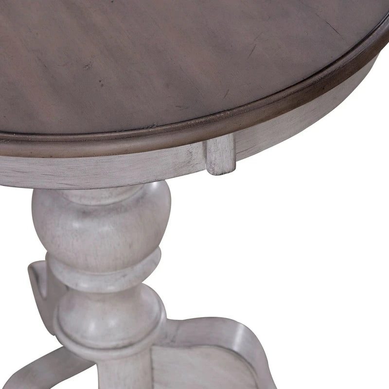 Set Tavolino da Salotto Ocean Isle Antico Bianco Opzionale 3 Pezzi