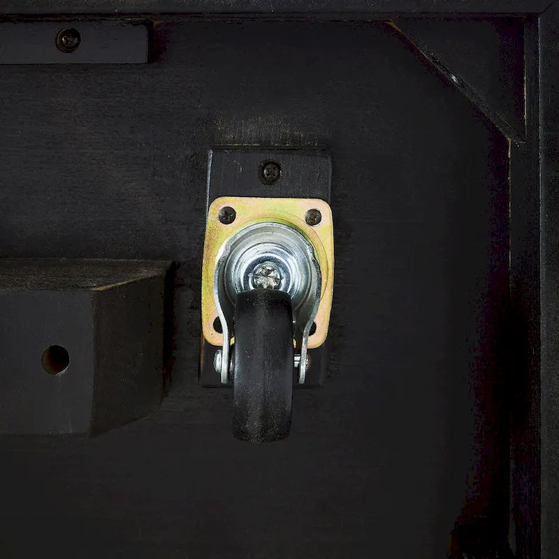 Brown coffee table - 60 inches wide x 35 inches deep x 16 inches high