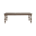 Americana Farmhouse Dusty Taupe Set da 7 pezzi con tavolo rettangolare