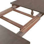Americana Farmhouse Dusty Taupe Set da 7 pezzi con tavolo rettangolare
