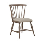 Americana Farmhouse Dusty Taupe Set da 7 pezzi con tavolo rettangolare