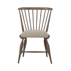 Americana Farmhouse Dusty Taupe Set da 7 pezzi con tavolo rettangolare