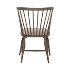 Americana Farmhouse Dusty Taupe Set da 7 pezzi con tavolo rettangolare