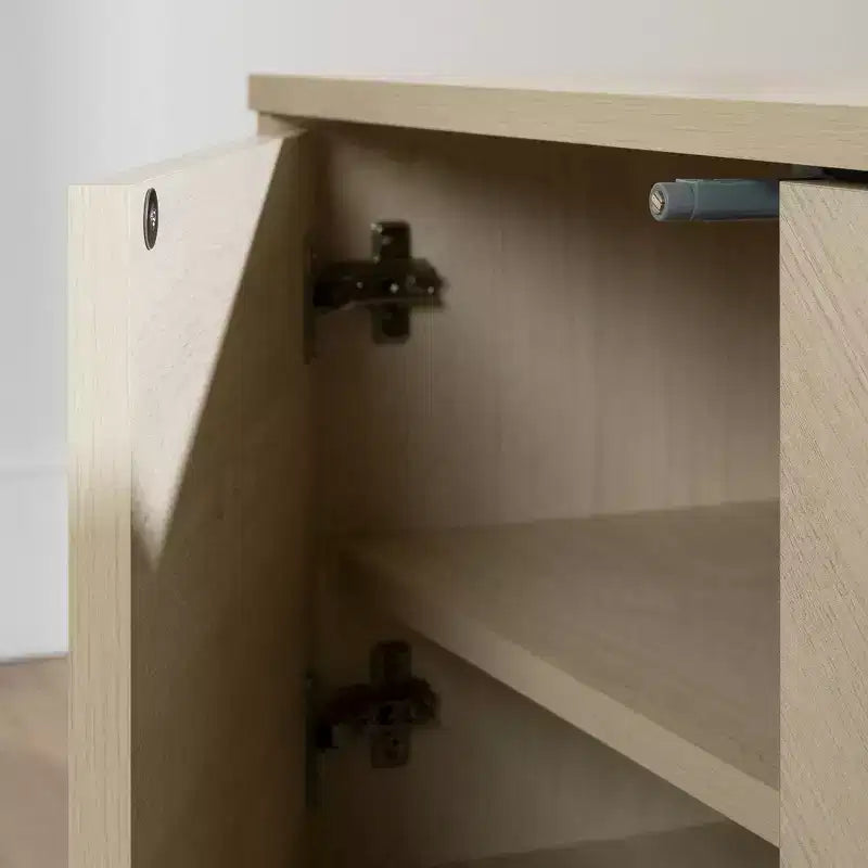South Shore Oxford TV Stand for TVs up to 75" with Doors