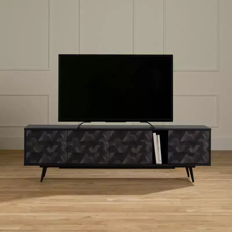 South Shore Oxford TV Stand for TVs up to 75" with Doors