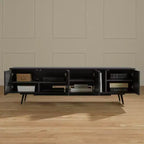South Shore Oxford TV Stand for TVs up to 75" with Doors