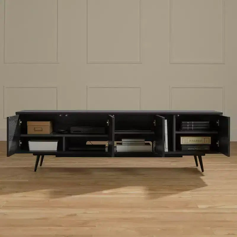 South Shore Oxford TV Stand for TVs up to 75" with Doors