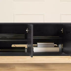South Shore Oxford TV Stand for TVs up to 75" with Doors