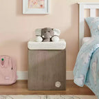 Danya B. Collapsible Folding Corduroy Kids' Laundry Hamper Toy Storage