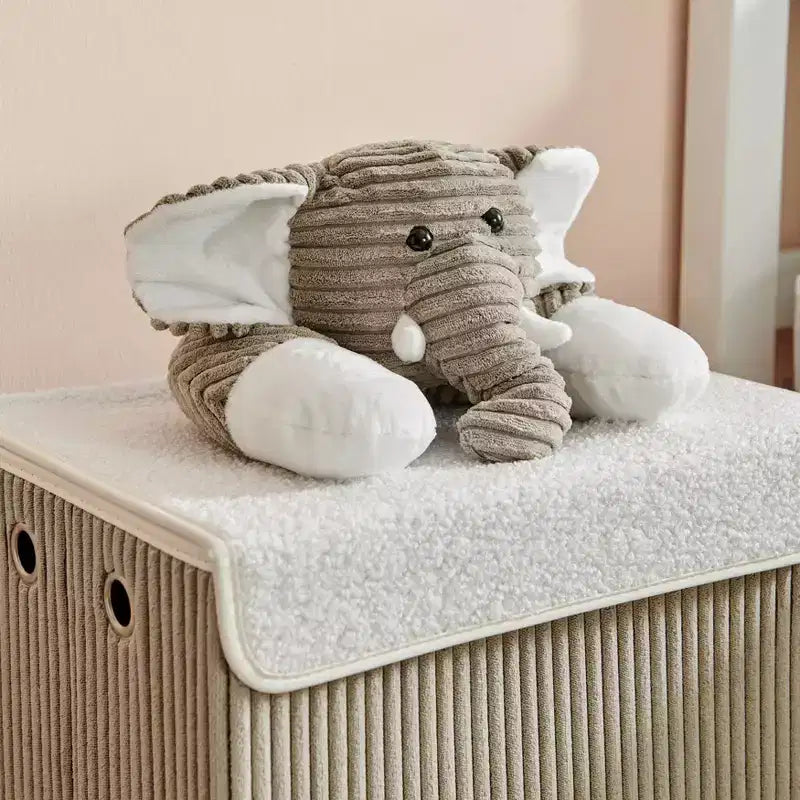 Danya B. Collapsible Folding Corduroy Kids' Laundry Hamper Toy Storage