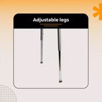 Hampden Furnishings 32-39" Felix Collection Steel Stool