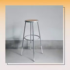 Hampden Furnishings 32-39" Felix Collection Steel Stool