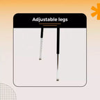Hampden Furnishings 32-39" Felix Collection Steel Stool